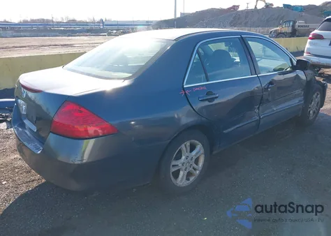 2007 Honda Accord 2.4 Ex из США, поврежденный, VIN 1HGCM56797A073733